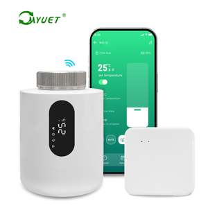 Valvola Termostatica <span class=keywords><strong>per</strong></span> Radiatore TRV Smart Tuya 2025 con Zigbee Nuovo Design Flessibile e Funzione di Risparmio Energetico - Product Image 1