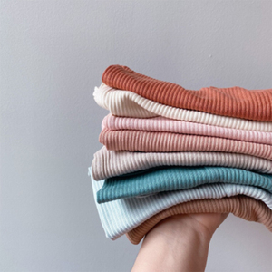 Leggings en coton biologique pour bébé, pantalons pour bébé très doux, à nervures, à la mode, offre spéciale - Product Image 3