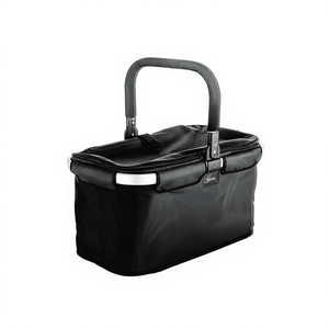 Cesta de Compras Plegable Falko Negra de Genius, Cesta de Almacenamiento para Compras y Uso en Exteriores - Product Image 2