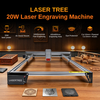 Machine de gravure laser de bureau 20W, zone de travail 400x800mm, gravure sur pierre, caoutchouc, contreplaqué, bois, cuir, plastique, acier inoxydable