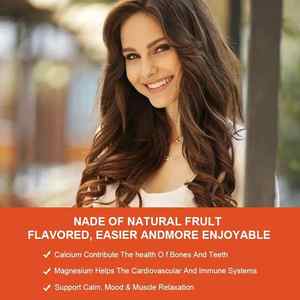 Oem/Odm Calciumsupplement Zachte Gummies Voor Mannen En Vrouwen Vitamine D3 Verbeterde Osteoporose Ondersteunen Vitamines - Product Image 5