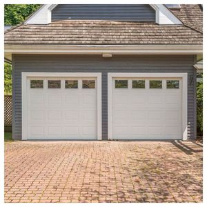 <span class=keywords><strong>Porte</strong></span> de garage <span class=keywords><strong>sectionnelle</strong></span> anti-pincement pour maison familiale - Fonction de fermeture douce protège les enfants et les animaux domestiques - Product Image 4
