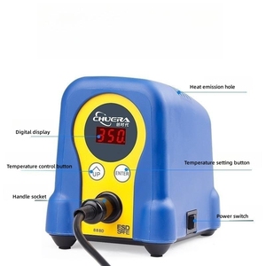 Chuera 888D 70W OEM Digital Display Estação De Solda 200-480 °C Ajustável Constante ESD 110v 240v Ferro De Solda - Product Image 5