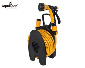 Wall Mounted Hose Reel <b>Plastic</b> <b>Patio</b> <b>Set</b> Free Standing Lightweight 60PSI for Garden Watering - Product Image 1