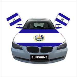 Sunshine Low Price El Salvador Dodgers Car Hood Race Off Road hood mirror window Flag Pole Stand