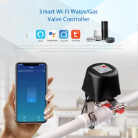 Válvula de Gas Eléctrica Inteligente Zigbee con Control por Aplicación WIFI, Control por Voz, Resistente al Agua, Temporizador de Cierre de Agua para Hogar, Jardín y Exteriores