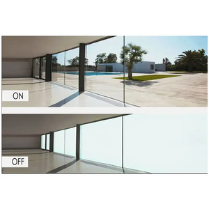 Vidrio Inteligente Autoadhesivo PDLC, Pantalla <span class=keywords><strong>4K</strong></span> HD, Claridad del 84-94%, Pantalla de Proyección Transparente Opaca Instantánea, Privacidad Decorativa - Product Image 4