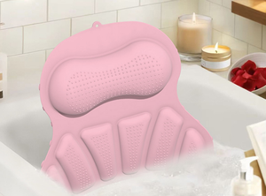 Articles de salle de bain : Oreiller en silicone pour <span class=keywords><strong>baignoire</strong></span>, <span class=keywords><strong>ventouse</strong></span> antidérapante pour le dos, <span class=keywords><strong>appui</strong></span>-<span class=keywords><strong>tête</strong></span> pour <span class=keywords><strong>baignoire</strong></span> - Product Image 5