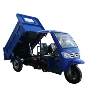 HuanSheng autocarro con cassone ribaltabile cinese in Giamaica 25hp Dumper Diesel 4t carico Mini autocarro con cassone ribaltabile