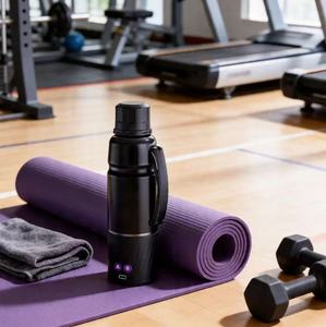 Nouveau Mixeur Portable 2-en-1 2026 – Bouteille <span class=keywords><strong>Shaker</strong></span> et Mixeur Électrique pour Smoothies Glacés et Aliments, 650 ml, Idéal pour le Sport et l'Extérieur - Product Image 2