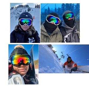 แว่นสกีกันฝ้าสองชั้น ป้องกันรังสียูวี พร้อมโลโก้ ลดราคาพิเศษ - Product Image 4