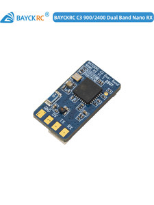 Receptor ExpressLRS de Doble Banda BAYCKRC C3 900/2400MHz TCXO de Antena Única, Latencia Ultrabaja, Largo Alcance, para Drones FPV RC - Product Image 2