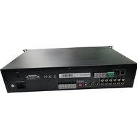 Amplificador de Audio Digital para Red IP, 70V/100V, Voltaje Constante, Transmisión de Emergencia, Control Remoto por Web, Montaje en Rack de 19 Pulgadas