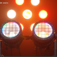 Projecteur PAR COB puissant à haute performance CRI95, étanche, modulable, matrice DMX512, pour concerts et théâtres