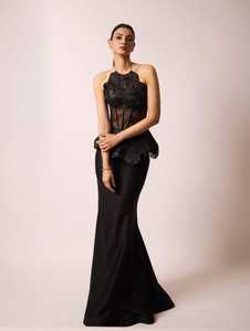 Jupe de fête pour femme en tissu satiné de qualité supérieure, séchage rapide, coupe classique, pour toutes les saisons, style ethnique Inde et Pakistan - Product Image 2