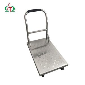 Troli baja tahan karat lipat untuk restoran, dapur dan gudang Hotel & restoran perlengkapan membawa barang - Product Image 3