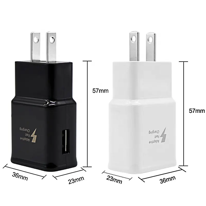 OEM 5V 9V 2A EU US Plug Usb Charger Mobile phone Fast travel Charger for iPhone Android for huawei for samsung oneplus xiaomi