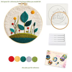 Infeltrimento dell'ago del modello della pianta verde di CHENISTORY - Product Image 2