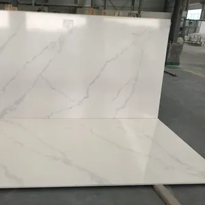 Modern Style Mirror Symmetry Board Quartz Slab Kitchen Countertop Quartz Top Artificial Quartz Stone Slab Wall Style Vanity Tops