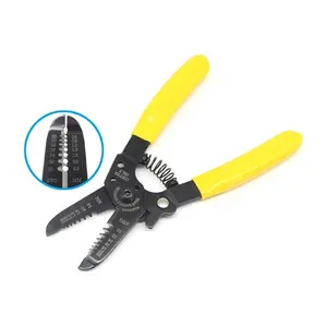 Hot Sale China Professional carbon steel Multi Functional Adjusting Cable cutter crimping tool 180mm/7" wire stripper