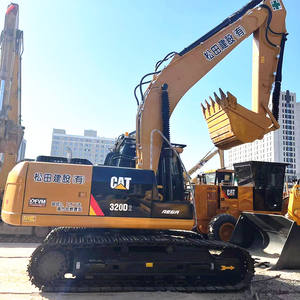 Excavatrice sur chenilles hydraulique 320D 320D2 d'occasion, modèle 2018, 95% neuve, poids opérationnel de 20 tonnes, capacité de la cuve de 1 m, à vendre - Product Image 5