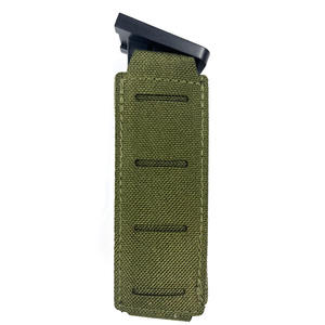 Tactical Nylon Laser Cut 3-Slot 6x Single <b>Magazine</b> Pouch Durable MOLLE Mag Carrier for Outdoor Hunting & Tactical Gear - Product Image 3