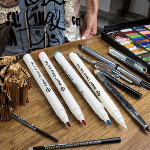 Adger Chako Ace Pen Giappone-fatto pennarello tessuto <span class=keywords><strong>con</strong></span> inchiostro colorato 6mm larghezza di scrittura - Product Image 3