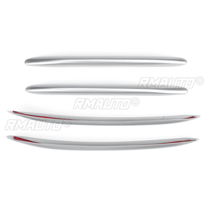 Cubierta Decorativa Plateada para la Rejilla de las Luces Antiniebla Delanteras para Mercedes Benz Clase C W206 C200 C260 C300 2022+, Adhesivos para la Rejilla de las Luces Antiniebla - Product Image 3