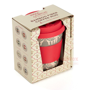 Tùy chỉnh Tumbler bao bì tái chế các tông sóng carton Quà tặng hộp hiển thị cho ly - Product Image 4