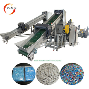 Ligne de lavage et de broyage pour bouteilles rigides, bidons, conteneurs en HDPE et PP / Machine de recyclage et de lavage pour films PE LDPE et sacs jumbo tissés en PP - Product Image 6