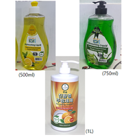 Deterjen Cuci Piring Cair Ramah Lingkungan LU'SOB Terlaris dengan 0%-5% Bahan Aktif untuk Ekspor