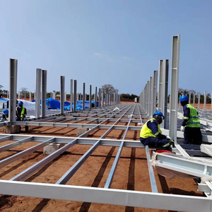 Factory Hot Sale Low Cost Fast Building Q235 Q195 Warehouse Commercial Prefabricated Building Light Steel Structures - Product Image 4