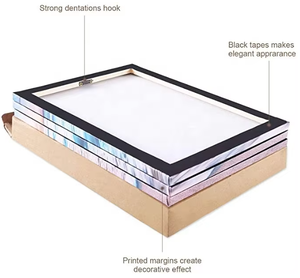 Pintura al Óleo Enmarcada de 3 Paneles con Vista al Lago, Estilo Naturaleza Muerta Abstracta, Arte de Pared Ecológico para Sala de Estar Interior - Product Image 6