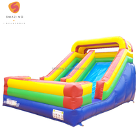Glissière d'eau gonflable populaire de PVC/videur gonflable de glissière d'enfants/grandes glissières gonflables faites sur commande pour des enfants
