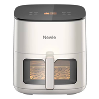 Nouvelle Friteuse à Air Chaud 5L Moderne avec Écran LED, Cuisson Rapide, Appareil de Cuisine Domestique Conforme ROHS