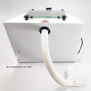 Mini Dry <b>Sandblaster</b> Machine Jewelry Deburring Polishing Machines Metal Construction Sandblasting Equipment - Product Image 5
