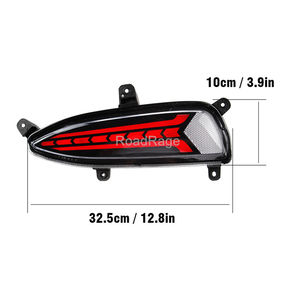 RoadRage LED drl réflecteur de pare-chocs arrière, lumière de freinage, feu arrière, lampe de conduite pour Hyundai I20 <span class=keywords><strong>Elite</strong></span> 2020 2021 2022 - Product Image 5