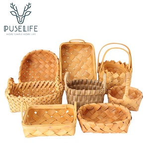 De moda de alta calidad Venta caliente cesta de frutas cesta tejida con tapa - Product Image 1
