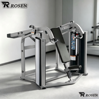 ROSEN Source Factory Commercial Q235 Équipement de musculation en acier galvanisé MTS à charge par broches, Machine de presse pour les épaules