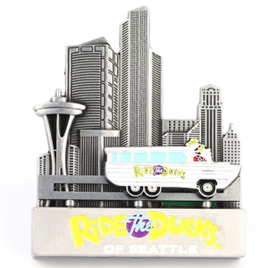 Aimants de réfrigérateur en métal émaillé 3D, souvenir de New York, en alliage de zinc, design personnalisé, <span class=keywords><strong>mobiles</strong></span> - Product Image 1