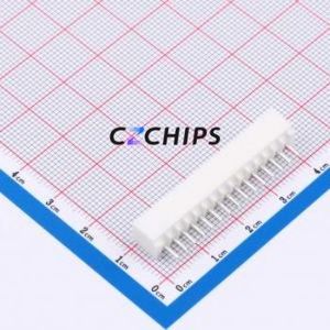 WAFER-HA2.54-15PZZ Wire-to-Board Pin Header Through hole Component (THT),P=2.54mm Connector 1x15P 2.5mm Through Hole XHB - Product Image 2