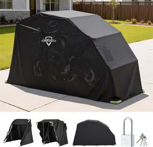 Abri de <span class=keywords><strong>moto</strong></span> robuste, tente imperméable, grand abri pour <span class=keywords><strong>moto</strong></span>, housse de protection Oxford pour <span class=keywords><strong>moto</strong></span>, pour garage extérieur - Product Image 3