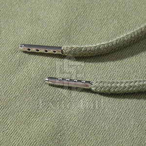 Sudadera con capucha extragrande de alta calidad para hombre, con cremallera, color liso, hombros caídos, estilo holgado, con logo personalizado, teñido liso, transpirable - Product Image 4