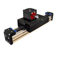 Robot linéaire multi-stations à haute efficacité JFJK50 Mécanisme de mouvement multi-glissière entraîné par courroie de distribution