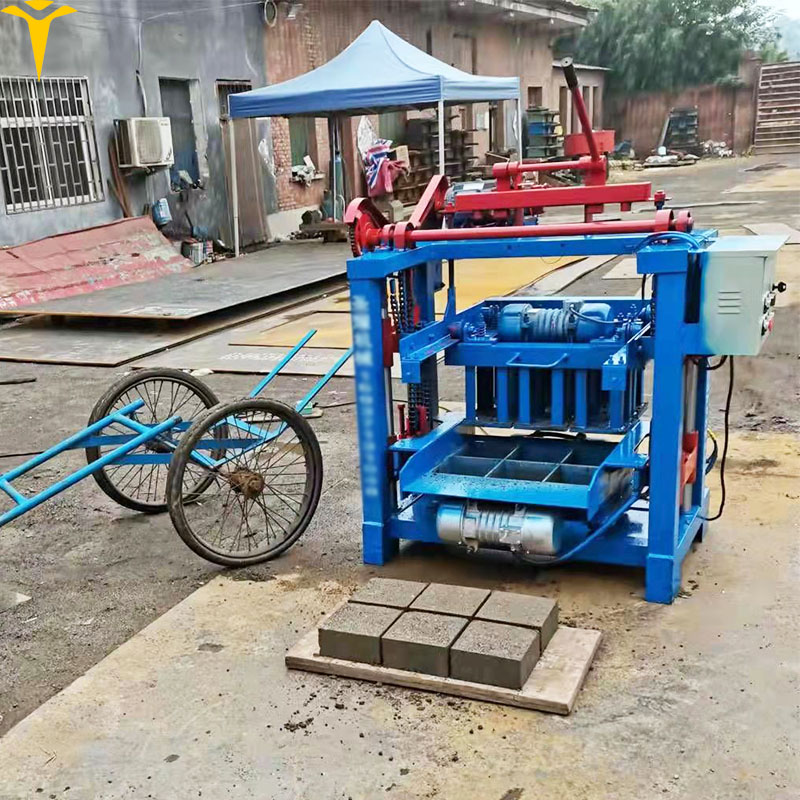 Ручная автоматическая портативная машина для производства кирпича на продажу