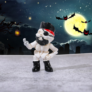Statuette in Resina di Scheletri e Fantasmi Spaventosi e Divertenti per Halloween - Decorazioni per un'Atmosfera di Halloween - Product Image 6