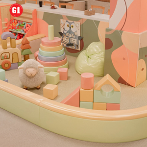 Fabricant chinois de conception de parcs d'attractions intérieurs pour enfants, aménagement personnalisé de parcs pour bébés, présentoirs modernes pour restaurants familiaux - Product Image 3