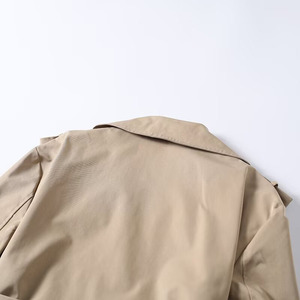 ZATRHMBM Abbigliamento Donna Primavera/Autunno 2026 Nuovo Cappotto Elegante Versatile con Cintura e Doppio Petto Giacca Casual Retrò da Donna - Product Image 6
