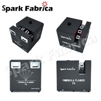 Lance-flammes à effet de scène DMX512 à cinq têtes de 10 mètres, machine à feu, Spark Fabrica SF-F5, réservoir de carburant de 34 L pour projecteur de fête
