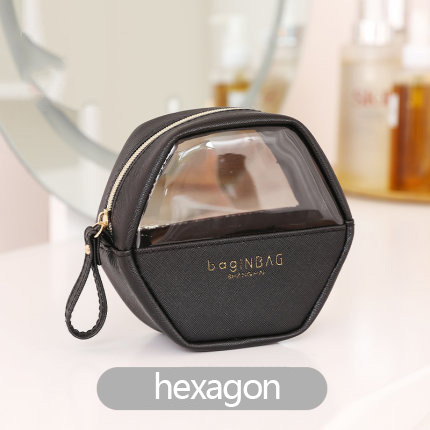 Hexagone noir (transaplent)